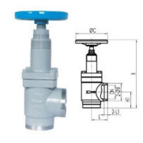 วาล์วประตูเหล็กกล้าคาร์บอน Liyongda แบบปรับสมดุลสองทาง สำหรับแอมโมเนียและสื่ออื่นๆ - Product Image 2