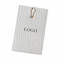 Étiquettes de vêtements élégantes et minimalistes personnalisées avec logo pour boutique de mode, étiquettes de vêtements avec épingle de sûreté
