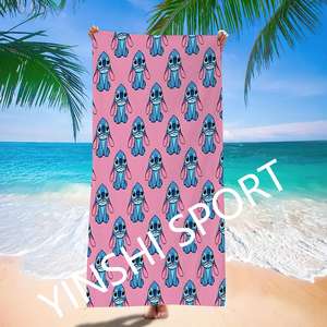 Meilleure vente points serviette de plage enfants bain serviettes de bain pour enfants émission de télévision cadeau pour garçons filles - Product Image 2