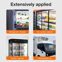 Pengendali temperatur layar besar, termostat 30A kontrol temperatur tampilan Digital tahan air 512E