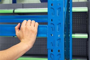 ヘビーデューティー収納ラック スチール棚ユニット ボルトレスプレート倉庫ラック エスタンテリアメーカー - Product Image 4