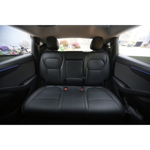 Cojín para <span class=keywords><strong>Asiento</strong></span> de Coche FUXUAN para Tesla Model Y con Cubierta de Cuero Nappa Negro - Product Image 6