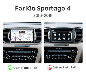 Junsun-Radio de coche Android con chip Qualcomm para KIA Sportage <span class=keywords><strong>4</strong></span> QL 2016-2018 Apple CarPlay estéreo 360 Cámara 1,8 Ghz - Product Image 2