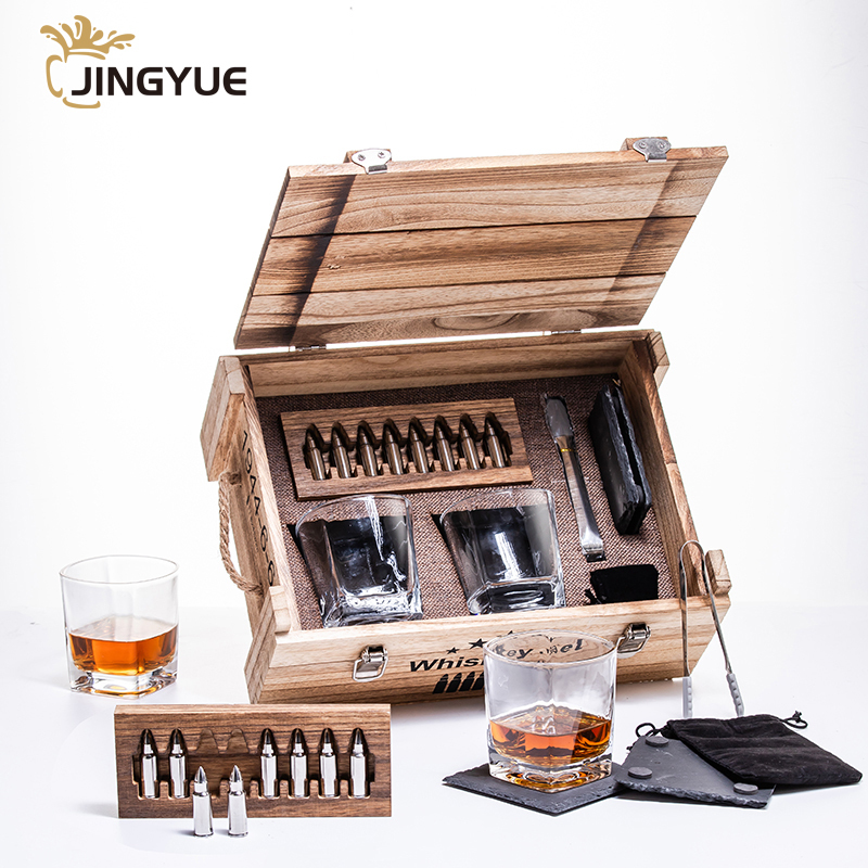 9oz Reusable Stainless Steel Whiskey Stones