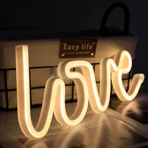 Drop shipping – enseigne décorative en forme de lettres au néon pour les entreprises