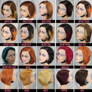 YEUNG BEAUTY Parrucca Bob da 8 Pollici 13*4 con Frontale in Pizzo, Alta Densità, Capelli Umani Vergini, Capelli Grezzi Vietnamiti per Donne Nere - Vendita Calda - Product Image 6