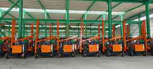 Giá tốt đống máy lái xe năng lượng mặt trời Crawler thủy lực quang điện hộ Lan Tôn sóng bài đống điều khiển năng lượng mặt trời đống lái xe - Product Image 5