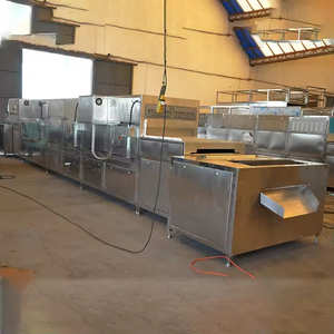 Máquina secadora de microondas de correa industrial para secar crisantemos Daisy Jasmine Lilac Lily Coconut Date Sausage - Product Image 6