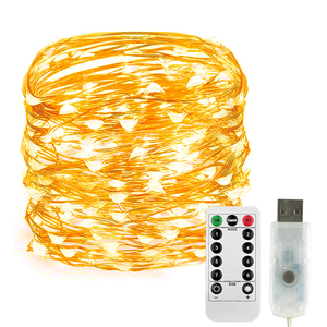 Venta al por mayor de <span class=keywords><strong>la</strong></span> batería operado de 3M 22M Led Cadena de luces de Navidad de vacaciones decoración de <span class=keywords><strong>la</strong></span> boda - Product Image 2