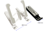 Table de bureau réglable Support pour ordinateur portable Support pour ordinateur portable Support pliable Base pour ordinateur portable Support pour tablette