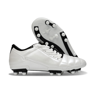 High Quality Custom Men's Soccer <b>Boots</b> Stretch Fabric Upper Rubber Midsole for Seasons Outdoor Football Training Shoes - Product Image 4