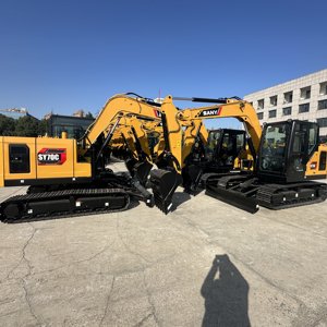 Nueva Excavadora de Orugas Grande SANY 375 SY375H-S de 25 Toneladas, Maquinaria Pesada de Construcción, Excavadora SY375 con Bomba Denison en Venta - Product Image 6