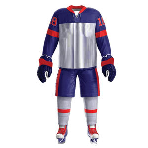 Uniforme de hockey sur glace pour hommes adultes, sur mesure, de haute qualité, prix raisonnable, uniforme de hockey sur glace personnalisable - Product Image 2