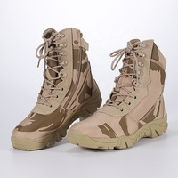 Chaussures de randonnée en plein air, bottes de combat spéciales d'été, bottes de camouflage, bottes de désert hautes, bottes tactiques Python