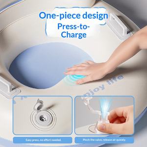 Bouée <span class=keywords><strong>de</strong></span> neige gonflable en PVC renforcé, anti-éclatement, résistant à l'usure, avec poignées, grande taille, modèle Circle Odd Cross-border Explosives - Product Image 2