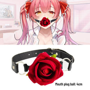 14 Uds Bdsm Pleasure Kit Set Pu cuero campana látigo y esposas juego Sexual de alta calidad máscara de ojos y tapón Anal Collar tapón bucal - Product Image 2