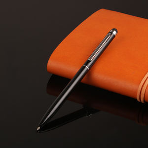 <span class=keywords><strong>ปากกา</strong></span>ลูกลื่นสำหรับโทรศัพท์ปากกาอเนกประสงค์แบบคาพาซิทีฟปากกา<span class=keywords><strong>เขียน</strong></span>โลหะสีดำ - Product Image 1