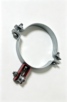 Poteau de ligne de transmission à double boulon en acier au carbone galvanisé à chaud, modèle YX-001, marque YX, moulage permanent facile