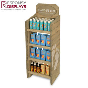 Sàn Gỗ Hiển Thị Giá Năm Tầng Đa Bên Bán Lẻ Kệ Cho Snack Chip Kẹo Biscuit Thực Phẩm Showcase Tổ Chức Trong Cửa Hàng - Product Image 4