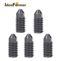 Utilisé pour Bambu Lab A1/A1 Mini buse d'imprimante 3d Acier trempé durable Différentes tailles 0.4/0.6/0.8/1.75mm Accessoires