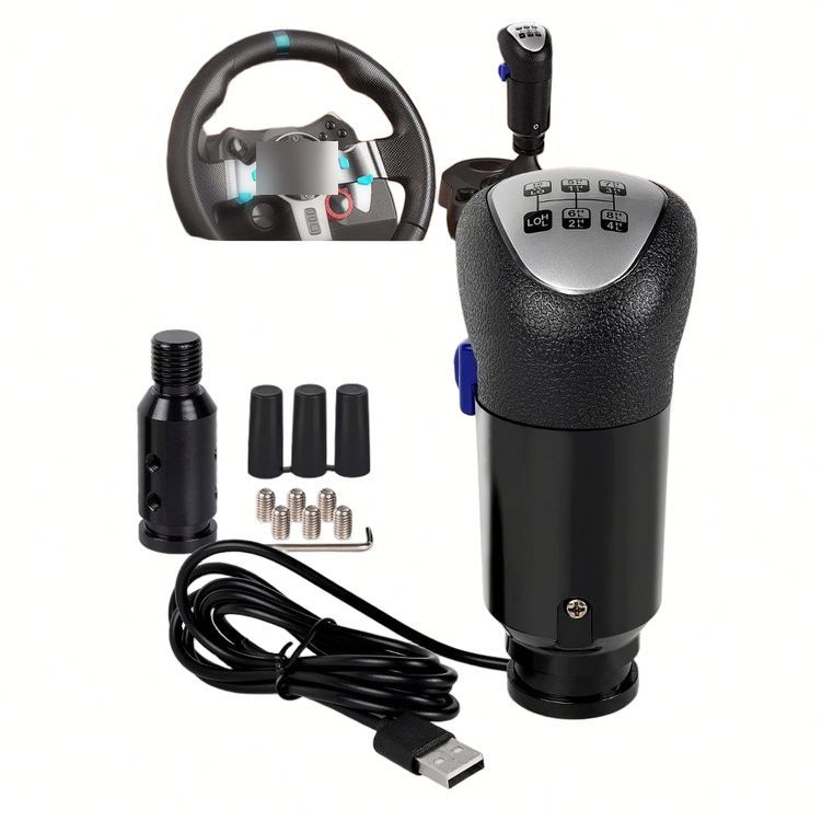 YW942 for Cross-border racing <strong>game</strong> simulator gear shifter dual-button high and low gear shifter Logitech G29 G27