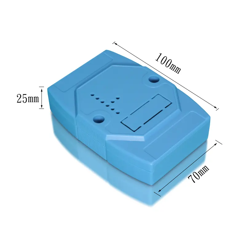 กล่องพลาสติก ABS รางดินอิเล็กทรอนิกส์สำหรับใช้เป็นแผงวงจรสำเร็จรูปสำหรับงาน PCB รางดินไฟฟ้าสำหรับอุตสาหกรรมตามสั่ง
