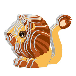 Chất Lượng Cao Phim Hoạt Hình Khủng Long Mô Hình Tự Làm Giáo Dục Chơi Set Tông Động Vật 3D Câu Đố Cho Trẻ Em - Product Image 5