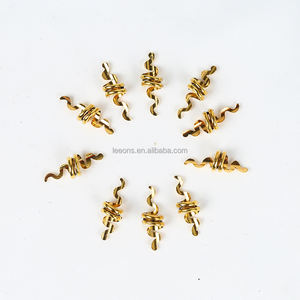 سبيكة فايكنغ الخرز الشعر لفائف حلزونية المجدل الخرز المشابك حلقات مشابك معدنية الأصفاد في الشعر مجوهرات الشعر اللف التبعي - Product Image 2