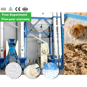 Línea de Producción Automática de Arena para Gatos de Bentonita Granulada, Capacidad de 1-10 T/H, Certificación CE - Product Image 2