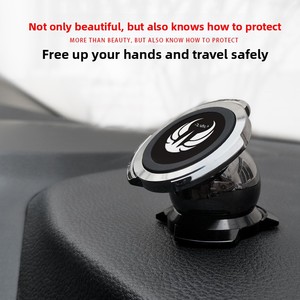 Supporto Magnetico per Telefono da Auto <span class=keywords><strong>UFO</strong></span> Creativo Multifunzione in Metallo con Logo Personalizzato per Cruscotto Modello BF01 - Product Image 4