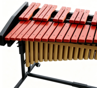 37-Key Wooden Marimba with Stand, Heavy-Duty Xylophone for School Bands, Orchestras & Live Performances