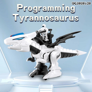 Dança Inteligente Programada Controle Remoto Rc Dinossauro Robô Brinquedos Crianças - Product Image 2