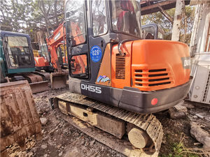 Mini excavadora Doosan DH55 barata de Corea de 5 toneladas, mini maquinaria DH55 consyruction de segunda mano precio barato para la venta - Product Image 6