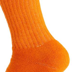 Db Orange Crew Socks - Juego de 3 pares de calcetines deportivos transpirables de lana y nailon para hombre, talla 5 a 10 - Product Image 6