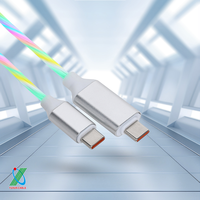 Grosir ponsel PVC 3 in 1 kabel Data Usb pengisian cepat kabel Tipe C merah