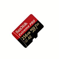 Carte mémoire SD Flash TF Sandisk Extreme Pro 100% originale, jusqu'à 200M/S C10 A2 V30 U3 avec adaptateur