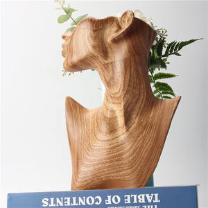 Artisanat abstrait <span class=keywords><strong>visage</strong></span> humain Figures Statues Sculptures maison salon géométrique décoration bureau accessoires cadeaux décor à la maison - Product Image 4