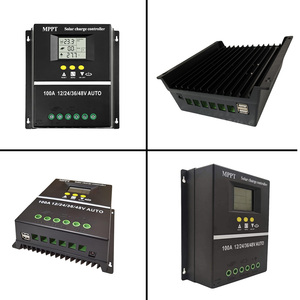 Suyeego nhà năng lượng mặt trời CHARGE CONTROLLER hệ thống 12/24/36/48V tự động 60A 80A 100A năng lượng mặt trời charge controller - Product Image 2