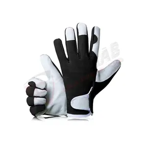 触摸屏全指优质防水皮革和房屋清洁园艺工作护手手套
