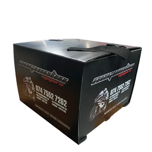 Caja Superior <span class=keywords><strong>de</strong></span> Plástico Corrugado Personalizada para Bicicleta, Caja <span class=keywords><strong>de</strong></span> Entrega <span class=keywords><strong>de</strong></span> Alimentos y <span class=keywords><strong>Pizza</strong></span> para Bicicletas, Scooters, Cajas Traseras para Motocicletas Corex - Product Image 2