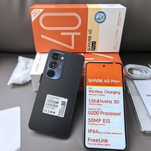 Tecno Spark 40 Pro+ pro สมาร์ทโฟนแท้ ระบบ Android 15 รองรับ 5G พร้อมระบบจดจำใบหน้า โทรศัพท์สำรอง - Product Image 6