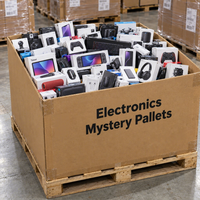Boîte mystère électronique assortie 10 kg avec smartphone, tablette, écouteurs sans fil, montre connectée, emballage cadeau personnalisé en gros