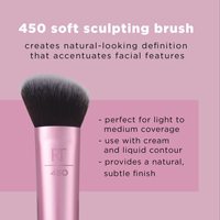 Haute qualité unique fond de teint fard à paupières correcteur maquillage brosse outils Fan Style pour visage-outils de beauté en gros