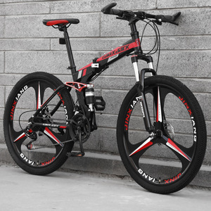 26 İnç Katlanır Dağ Bisikleti 7 Vitesli 21 Vitesli Hızlı Yetişkin Katlanır 26'' Bisiklet MTB Dağ Bisikleti Düşük Maliyetli - Product Image 2
