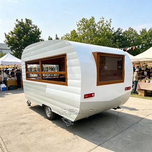 Remorque certifiée CE DOT, équipement complet pour la vente ambulante de hot-dogs et de restauration rapide, cuisine mobile avec graphismes uniques. - Product Image 1