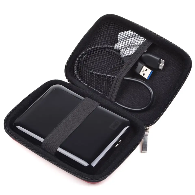 Custom Logo Multifunction EVA Hard Case Waterproof Storage Power Bank Protective Travel Bag