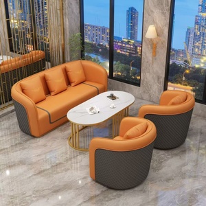 Canapé de réception en tissu moderne, vente chaude, élégant et confortable, sièges de salon pour espaces contemporains - Product Image 5