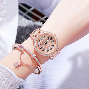 <span class=keywords><strong>Orologio</strong></span> da donna di lusso in <span class=keywords><strong>oro</strong></span> <span class=keywords><strong>rosa</strong></span> 6227, set da 2 pezzi con bracciale - Product Image 2