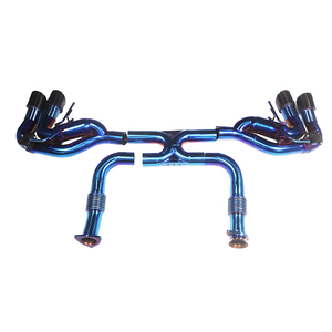 Catback d'échappement en titane pour <span class=keywords><strong>Corvette</strong></span> C8 avec valve - Product Image 2