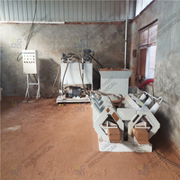 Machine de pressage de blocs de terre en fibres de coco de haute qualité, machine à fabriquer des briques de cocopeat